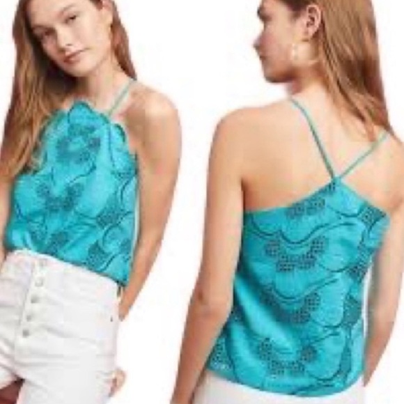 Anthro Corey Lynn Calter Giverny Top - M - Picture 1 of 4